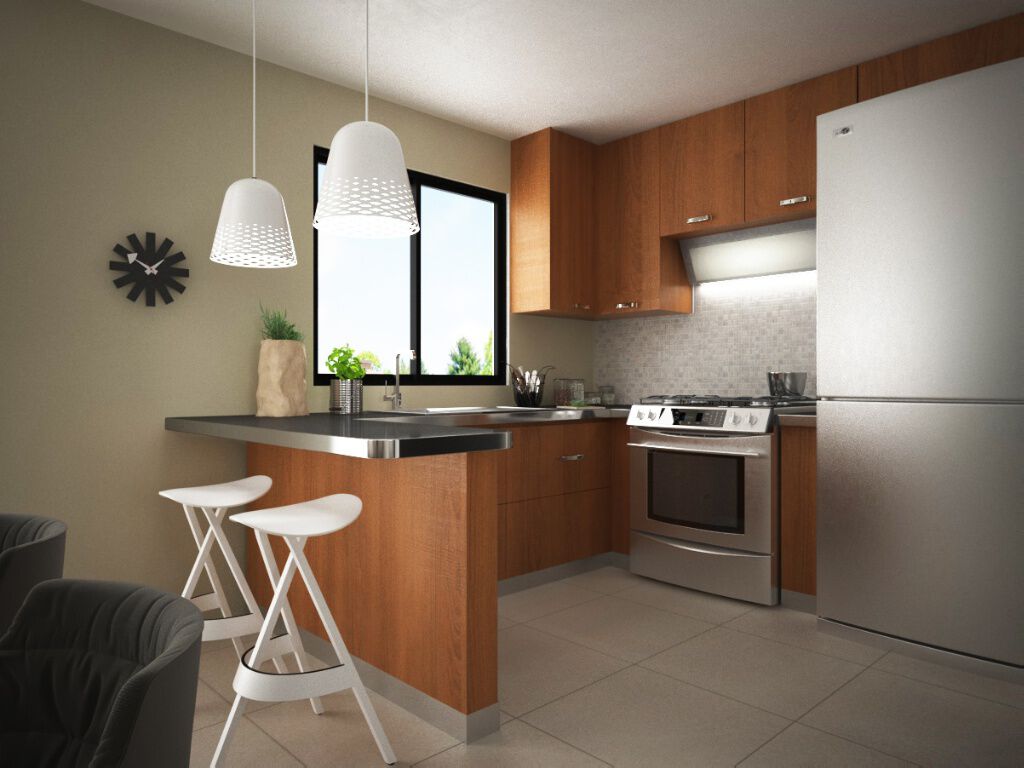 Cocina Pietra Cristal Blanco con Gris,,hi-res