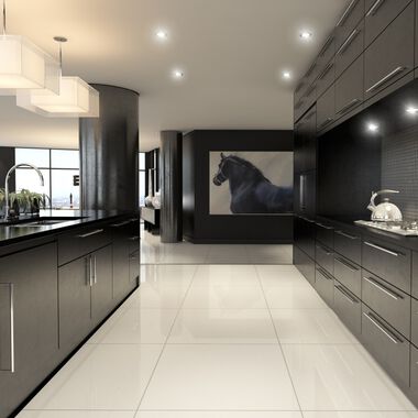 Cocina Absolute Beige con Gris