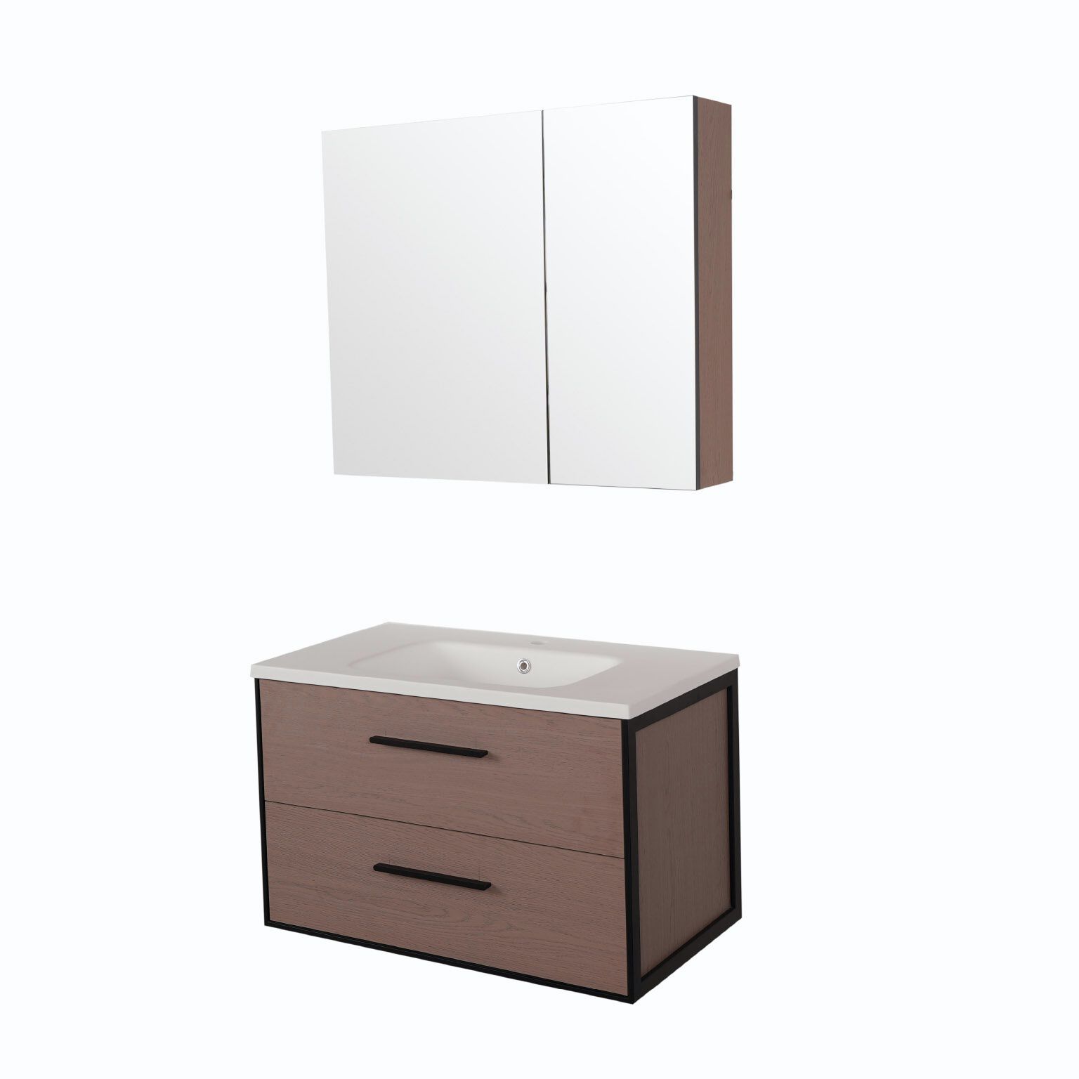 Vanity Vizcaya 80 X  50 X 48 Cm Color Taupe,,hi-res