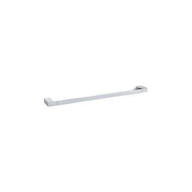 Toallero Sencillo De 24" L&iacute;nea Strayt En Cromo Pulido