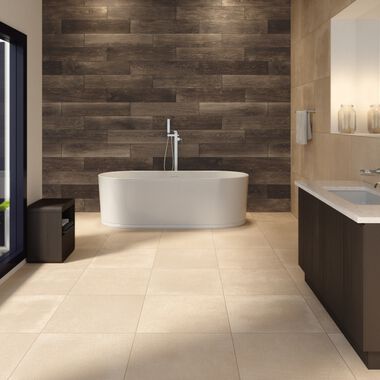 Ba&ntilde;o Factory Beige con Caf&eacute;