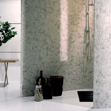 Ba&ntilde;o Pebble Stone Gris