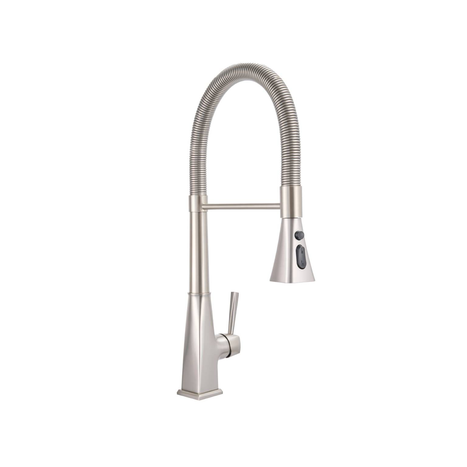 Llave monomando para cocina l&iacute;nea Essen Square&reg; en niquel cepillado,,hi-res image number null