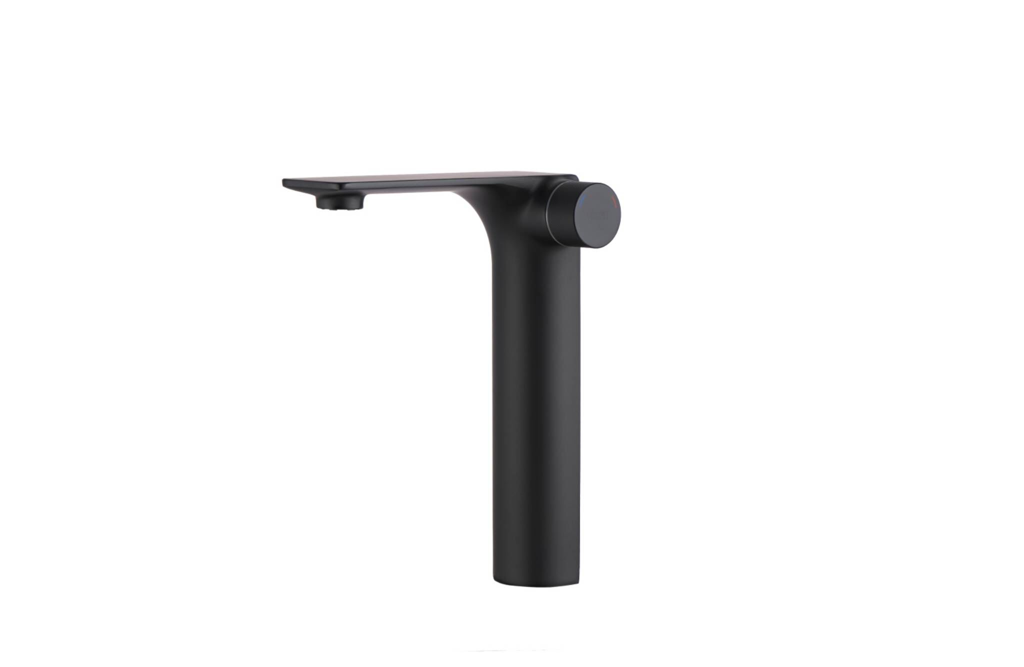 Llave Monomando Alta Para Lavabo L&iacute;nea Weismar En Negro Mate,,hi-res image number null