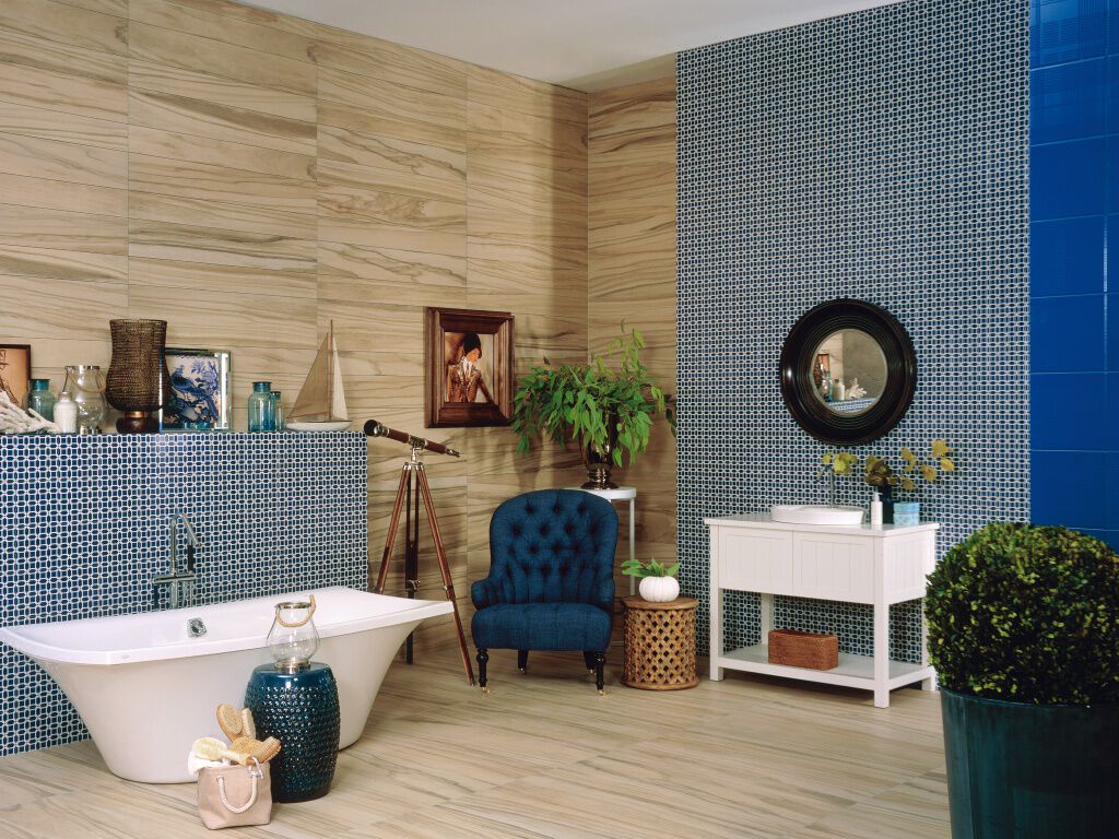 Ba&ntilde;o Dots Azul,,hi-res image number null