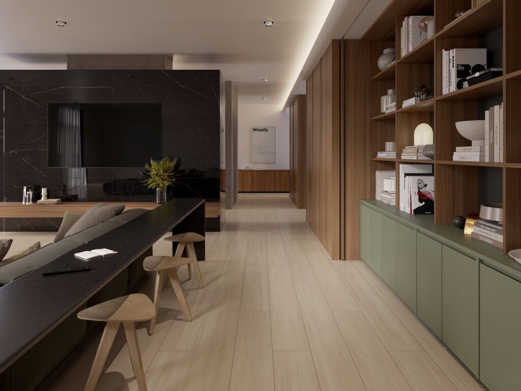 &Aacute;rea Com&uacute;n Avantgard Beige con Negro,,hi-res