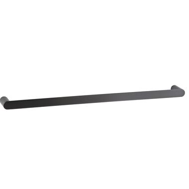 Toallero Sencillo 60 Cm L&iacute;nea Essen Round En Titanio Mate