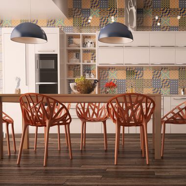Cocina Dots Azul, Naranja y Verde