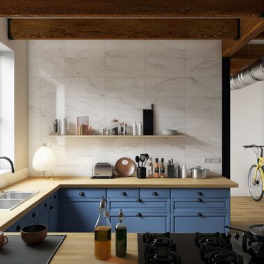 Cocina Stella Blanco con Caf&eacute;