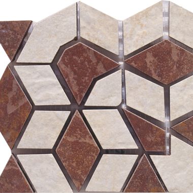 Calcutta Slate Delhi Beige 13" x 15