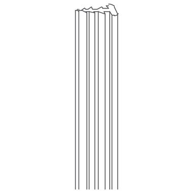Set Alcala Pro De Empaques Laterales De Muro Unico