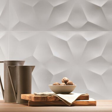 Cocina 3D Wall Blanco