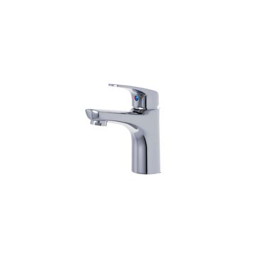 Llave Monomando Baja Para Lavabo L&iacute;nea San Diego En Cromo Pulido