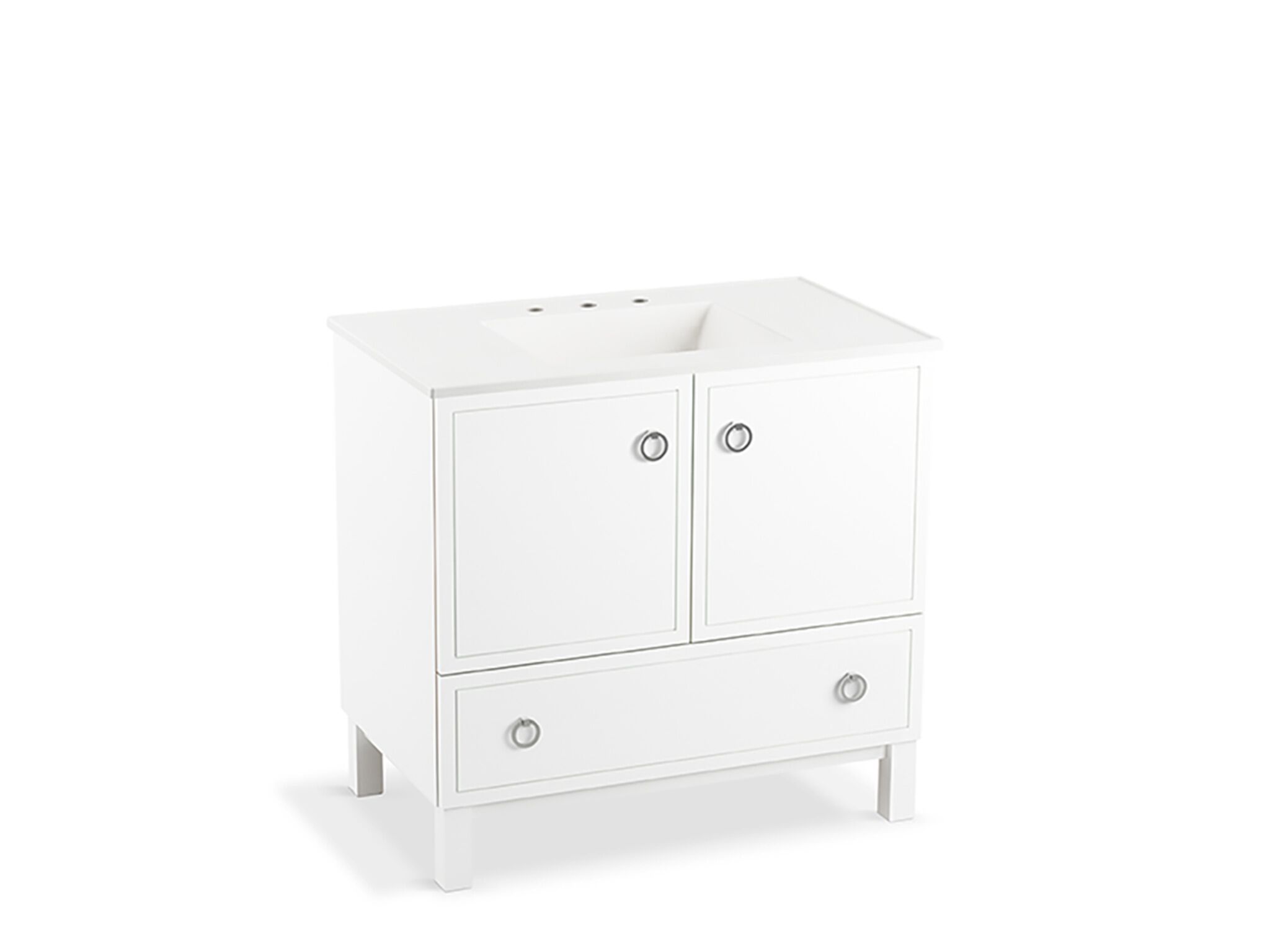 Vanity Jacquard para ba&ntilde;o linen white,,hi-res image number null