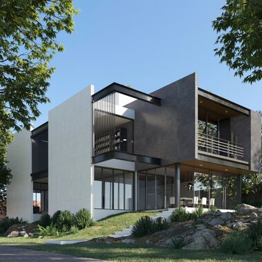 Exterior Essence Blanco con Gris
