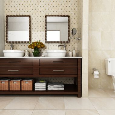 Ba&ntilde;o Vesubio Beige