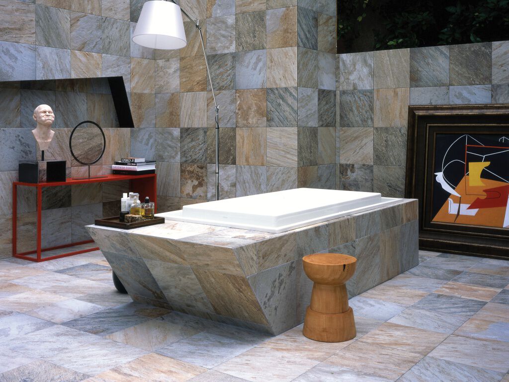 Ba&ntilde;o Slate Supremo Gris,,hi-res image number null