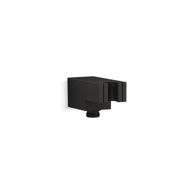 Soporte Statement Para Regadera De Mano De Montaje En Pared En Negro Mate