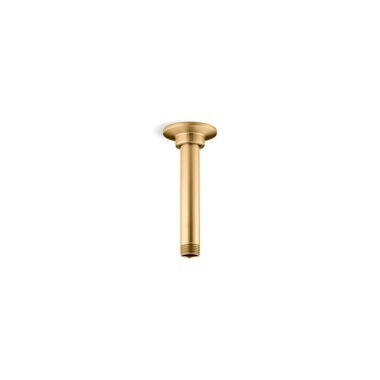 Brazo Universal Para Regadera De Techo En Dorado