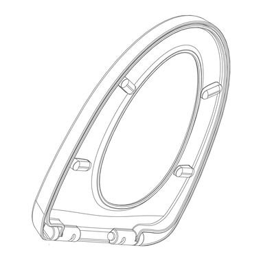 Asiento Weismar Para Sanitario White Pearl