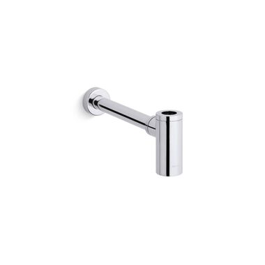 Trampa Para Lavabo L&iacute;nea Contemporary En Cromo Pulido