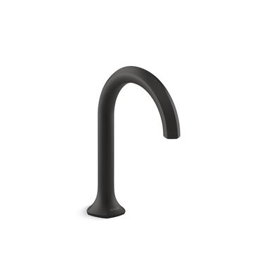 Llave Monomando Alta Para Lavabo De Ba&ntilde;o Occasion Negro