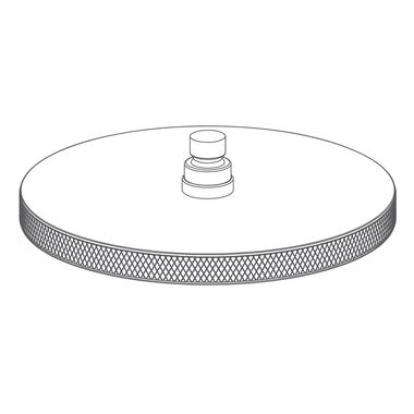 Cebolleta Para Regadera L&iacute;nea Essen Round En Cromo Pulido