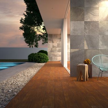 Exterior Strata Caf&eacute; con Gris