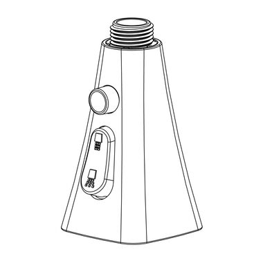 Cabezal Essen Square Para Llave Retractil Niquel Cepillado