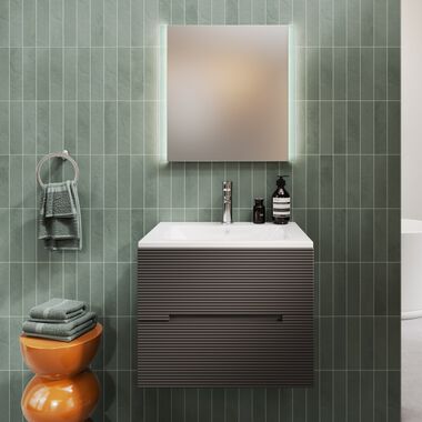 Ba&ntilde;o Lutecia gris