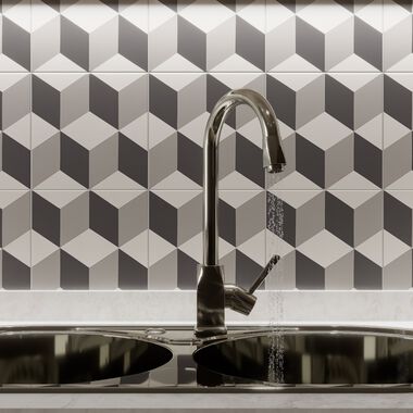 Cocina Epoca Blanco con Negro
