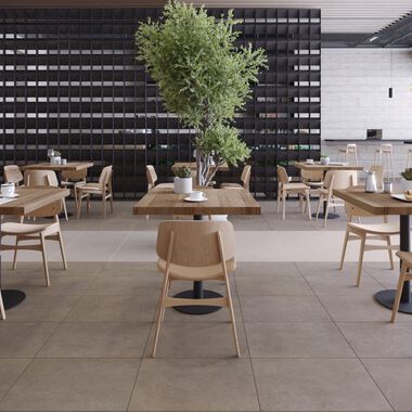 Uso Comercial Materia Blanco con Caf&eacute;