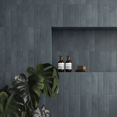 Ba&ntilde;o Miniature Azul