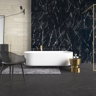 Ba&ntilde;o Aura Rectificado Negro