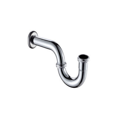 Trampa Para Lavabo L&iacute;nea Universal En Cromo Pulido