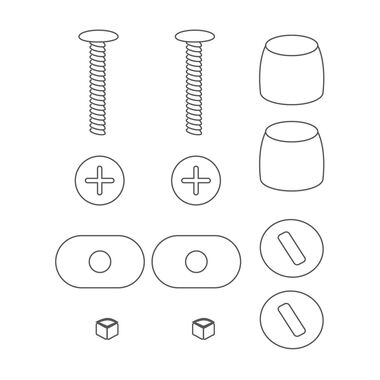 Kit De Instalacion Georgia Para Taza Piso Unico