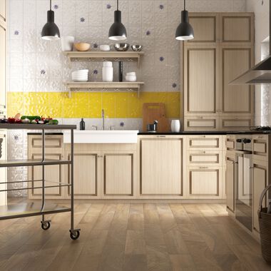 Cocina Norway Amarillo, Azul y Blanco