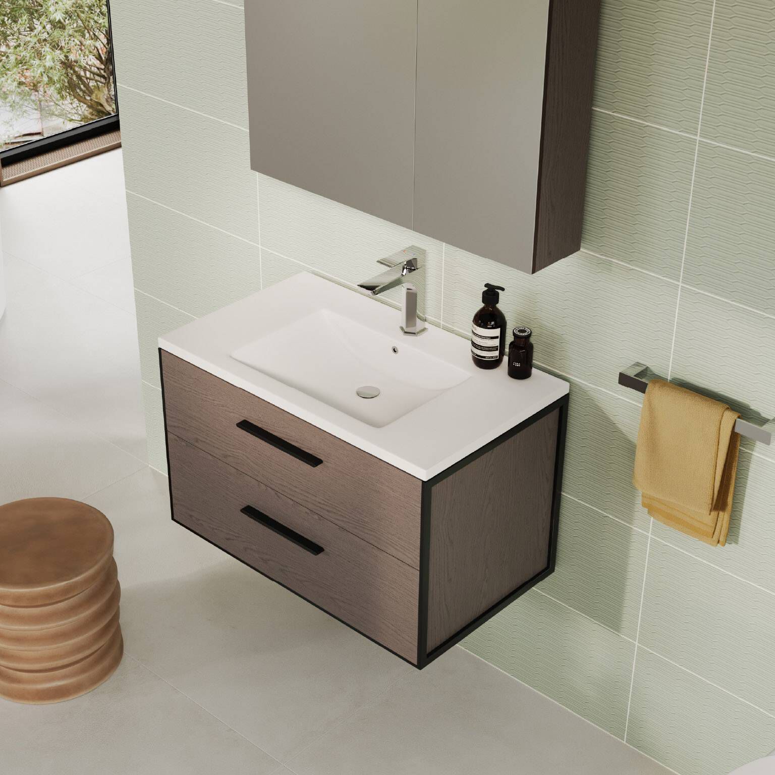 Vanity Vizcaya 80 X  50 X 48 Cm Color Taupe,,hi-res image number null