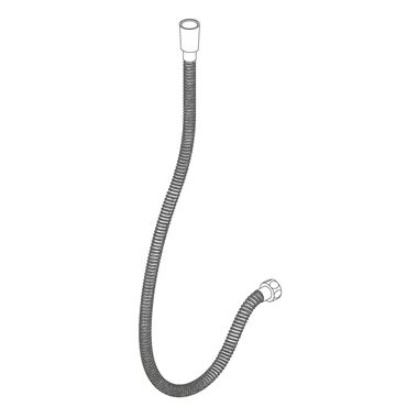 Manguera Para Regadera Stilo De Mano Georgia Para Regadera De Muro Cromo Pulido
