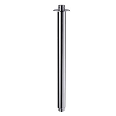 Brazo Para Regadera De 30 Cm L&iacute;nea Essen Round En Cromo Pulido