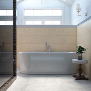 Ba&ntilde;o Amalfi Stone Blanco