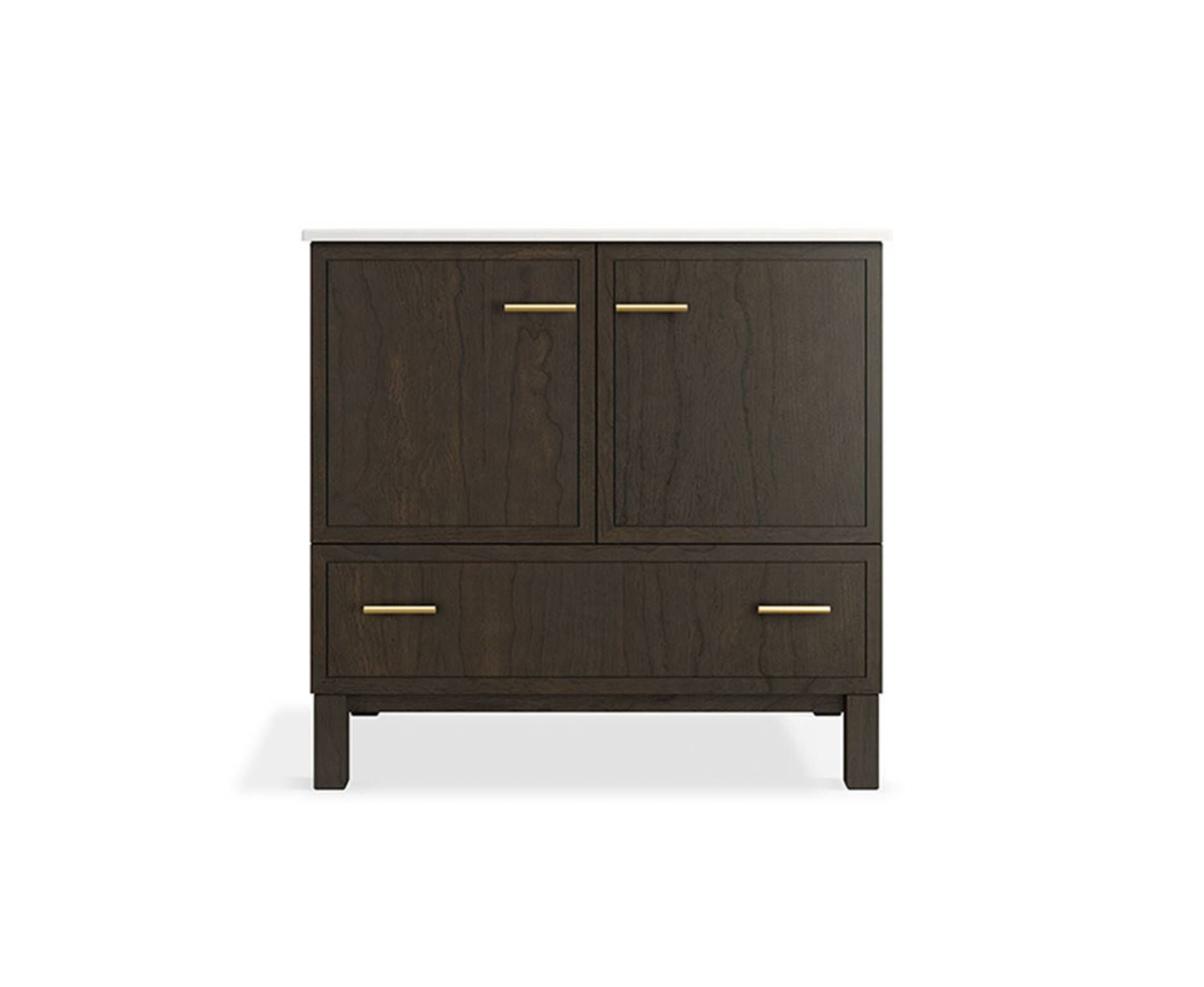 Vanity Jacquard para cuarto de ba&ntilde;o gris,,hi-res image number null