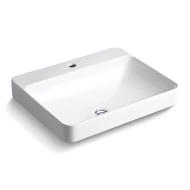 Lavabo Vessel Rectangular De Un Orificio L&iacute;nea Vox