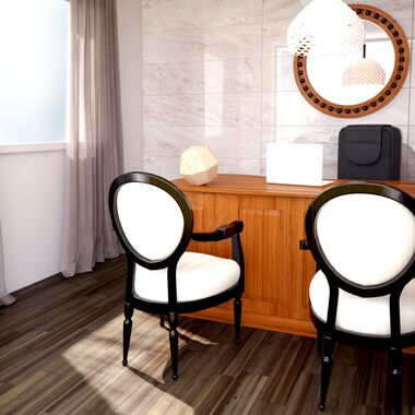 Sala Marble Collection Beige con Blanco
