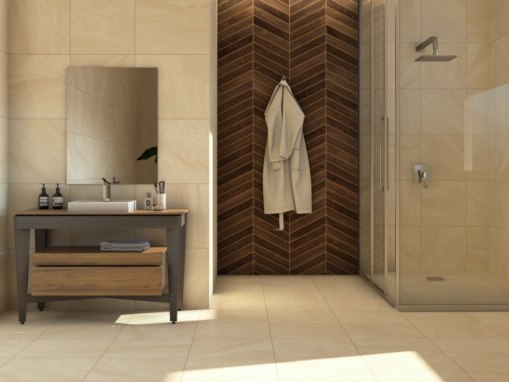 Ba&ntilde;o Vermont Beige con Caf&eacute;,,hi-res image number null
