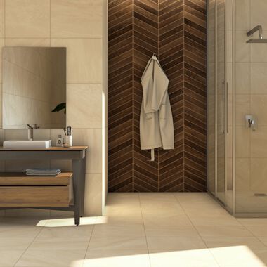 Ba&ntilde;o Vermont Beige con Caf&eacute;