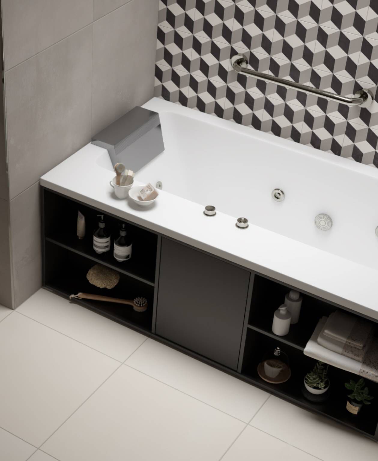 Tina Con Hidromasaje L&iacute;nea Madrid,,hi-res image number null