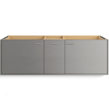 Vanity Jute Para Cuarto De Ba&ntilde;o Gris