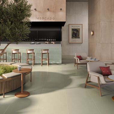 Uso Comercial Brixton Beige con Verde
