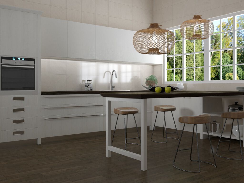 Cocina Sequoia Beige con Caf&eacute;,,hi-res image number null